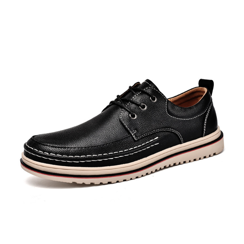 Scarpe Uomo Urban Trek in Pelle con Lacci – Morvora
