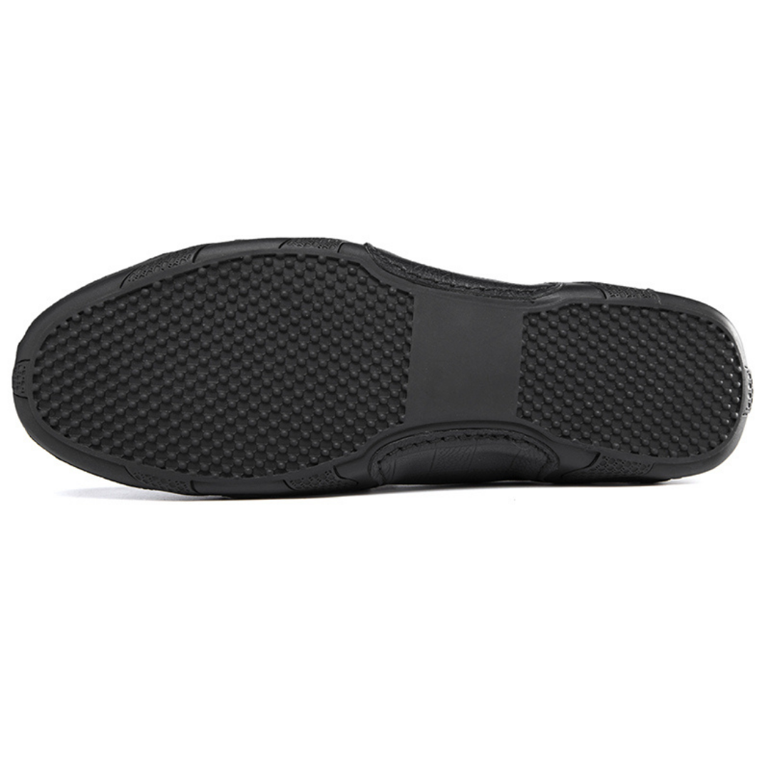 Mocassini Uomo Drive Form in Pelle – Morvora