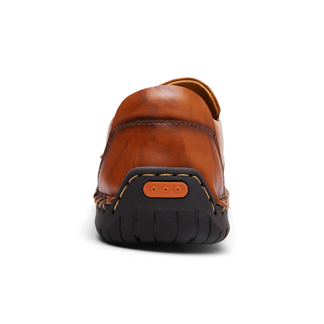 Scarpe Uomo Flex Artisan in Vera Pelle con Zip Laterale – Morvora